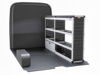 Van Guard Silver Trade Van Racking Package - Offside for Renault Trafic 2014-Onwards | L2 | H2