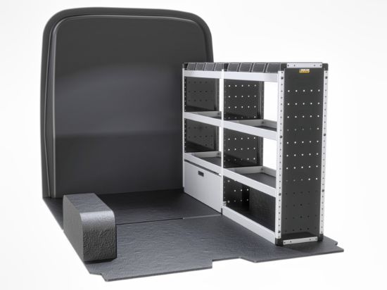 Van Guard Silver Trade Van Racking Package - Offside for Fiat Talento 2016-2021 | L1 | H2