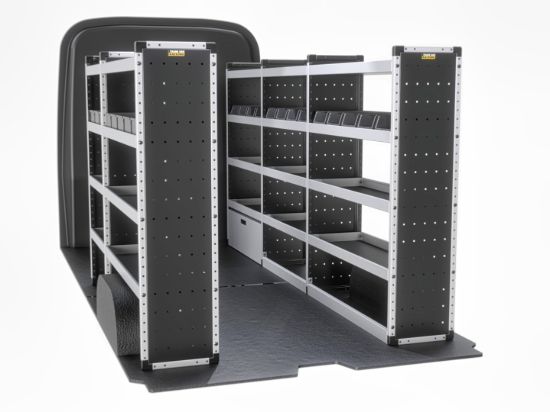 Van Guard Silver Trade Van Racking Package - Complete Kit for MAN TGE 2017-Onwards | L4 | H3, H4