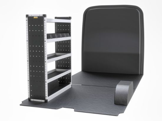 Van Guard Silver Trade Van Racking Package - Nearside for Maxus Deliver 9 2020-Onwards | L3 | H2, H3