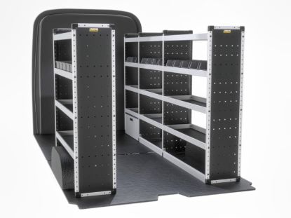 Van Guard Silver Trade Van Racking Package - Complete Kit for Maxus Deliver 9 2020-Onwards | L3 | H2, H3