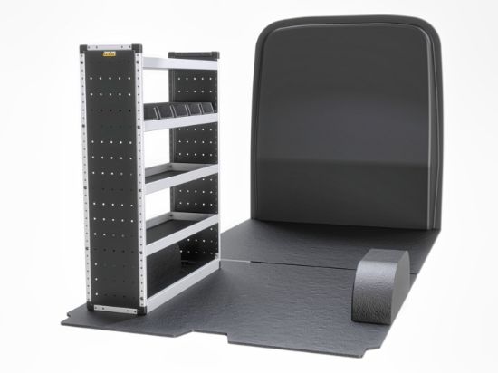 Picture of Van Guard Silver Trade Van Racking Package - Complete Kit for Maxus Deliver 9 2020-Onwards | L3 | H2, H3 | TVR-S-013