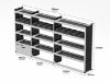 Picture of Van Guard Silver Trade Van Racking Package - Complete Kit for Maxus Deliver 9 2020-Onwards | L3 | H2, H3 | TVR-S-013