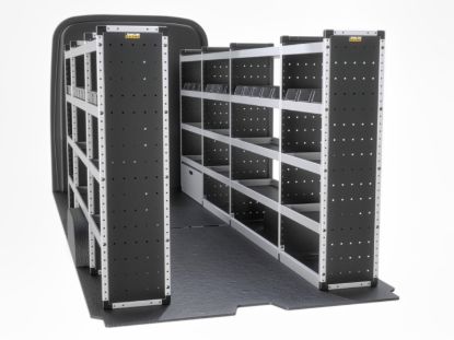 Van Guard Silver Trade Van Racking Package - Complete Kit for Mercedes Sprinter 2018-Onwards | L3 | H2, H3