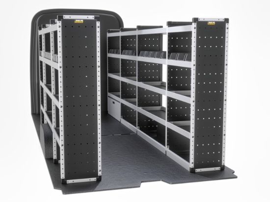 Van Guard Silver Trade Van Racking Package - Complete Kit for Mercedes Sprinter 2018-Onwards | L3 | H2, H3