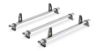 Picture of Van Guard ULTI Bar+ (Aluminium) - 3 Roof Bars for Volkswagen ID Buzz 2022-Onwards | L1 | H1 | VG347-3