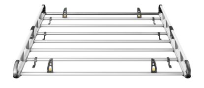 Picture of Van Guard ULTI Rack+ (Aluminium) - 6 Bar Roof Rack for Toyota Proace Max 2024-Onwards | L1 | H1 | Twin Rear Doors | VGUR-209