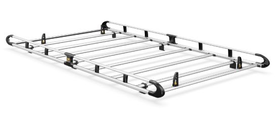 Picture of Van Guard ULTI Rack+ (Aluminium) - 7 Bar Roof Rack for Toyota Proace Max 2024-Onwards | L2 | H1 | Twin Rear Doors | VGUR-210