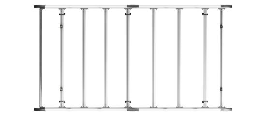 Picture of Van Guard ULTI Rack+ (Aluminium) - 7 Bar Roof Rack for Toyota Proace Max 2024-Onwards | L2 | H1 | Twin Rear Doors | VGUR-210