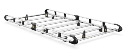 Van Guard ULTI Rack+ (Aluminium) - 5 Bar Roof Rack for Toyota Proace 2013-2016 | L2 | H1 | Twin Rear Doors