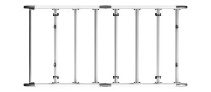 Picture of Van Guard ULTI Rack+ (Aluminium) - 5 Bar Roof Rack for Toyota Proace 2013-2016 | L2 | H1 | Twin Rear Doors | VGUR-221