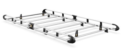 Van Guard ULTI Rack+ (Aluminium) - 7 Bar Roof Rack for Nissan Interstar 2022-2024 | L2 | H2 | Twin Rear Doors