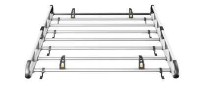 Picture of Van Guard ULTI Rack+ (Aluminium) - 7 Bar Roof Rack for Renault Master 2010-2024 | L2 | H2 | Twin Rear Doors | VGUR-244