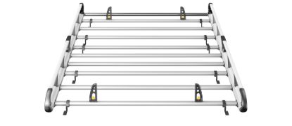 Picture of Van Guard ULTI Rack+ (Aluminium) - 8 Bar Roof Rack for Nissan Interstar 2022-2024 | L3 | H2 | Twin Rear Doors | VGUR-245