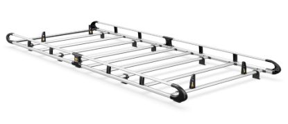 Van Guard ULTI Rack+ (Aluminium) - 8 Bar Roof Rack for Renault Master 2010-2024 | L3 | H2 | Twin Rear Doors