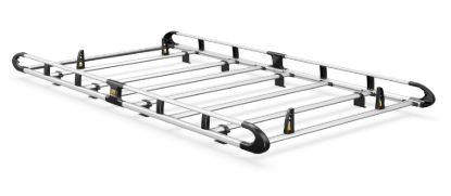 Van Guard ULTI Rack+ (Aluminium) - 6 Bar Roof Rack for Nissan Interstar 2022-2024 | L1 | H1 | Twin Rear Doors