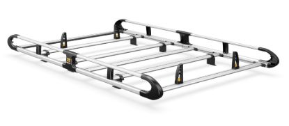 Van Guard ULTI Rack+ (Aluminium) - 4 Bar Roof Rack for Toyota Proace 2016-Onwards | L1 | H1 | Twin Rear Doors