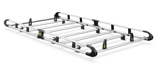Van Guard ULTI Rack+ (Aluminium) - 5 Bar Roof Rack for Toyota Proace 2016-Onwards | L3 | H1 | Twin Rear Doors
