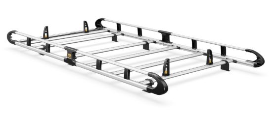 Van Guard ULTI Rack+ (Aluminium) - 4 Bar Roof Rack for Toyota Proace City 2020-Onwards | L2 | H1 | Twin Rear Doors