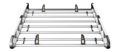 Picture of Van Guard ULTI Rack+ (Aluminium) - 5 Bar Roof Rack for Toyota Proace 2013-2016 | L2 | H1 | Tailgate | VGUR-286