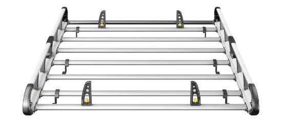Picture of Van Guard ULTI Rack+ (Aluminium) - 5 Bar Roof Rack for Toyota Proace 2013-2016 | L2 | H1 | Tailgate | VGUR-286