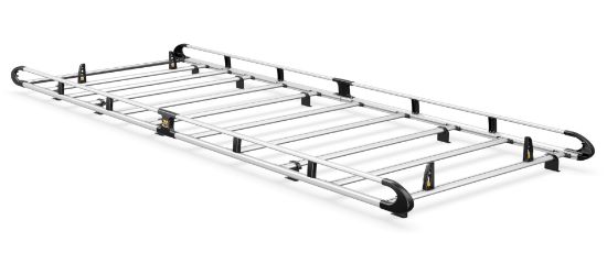 Picture of Van Guard ULTI Rack+ (Aluminium) - 9 Bar Roof Rack for Nissan Interstar 2022-2024 | L4 | H2 | Twin Rear Doors | VGUR-288