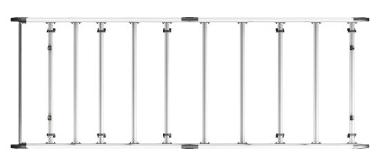 Picture of Van Guard ULTI Rack+ (Aluminium) - 9 Bar Roof Rack for Nissan Interstar 2022-2024 | L4 | H2 | Twin Rear Doors | VGUR-288