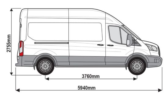 Picture of Rhino TowStep Black - With Reversing Sensors for Maxus Deliver 9 2020-Onwards | L3 | H3 | Twin Rear Doors | TS11BR