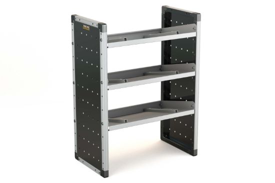 Van Guard Trade Van Racking Single Unit - 3 Angled Shelves - H1009mm x W750mm