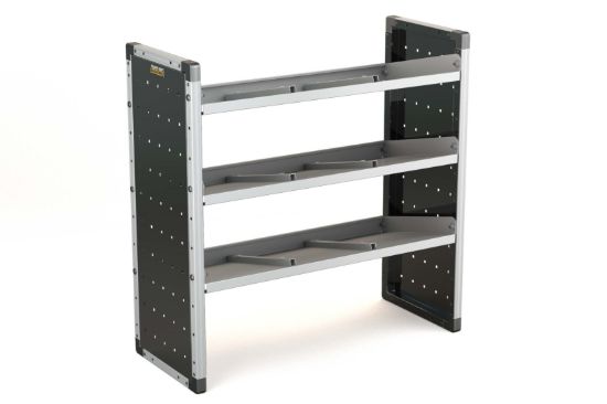 Van Guard Trade Van Racking Single Unit - 3 Angled Shelves - H1009mm x W1000mm