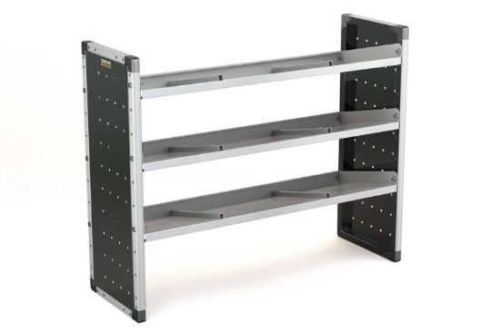Van Guard Trade Van Racking Single Unit - 3 Angled Shelves - H1009mm x W1250mm