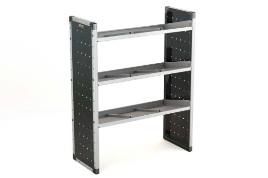 Van Guard Trade Van Racking Single Unit - 3 Angled Shelves - H1279mm x W1000mm
