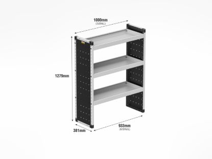 Picture of Van Guard Bronze Trade Van Racking Package - Nearside for Nissan NV300 2016-Onwards | L1 | H2 | TVR-B-010-NS