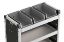 Picture of Van Guard Set of 3 Racking Bins with Rubber Matting for Trade Van Racking - Suits 750mm Shelf (683mm Internal Size) | TVR-COM-014