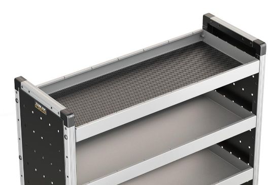 Picture of Van Guard Set of 4 Racking Bins with Rubber Matting for Trade Van Racking - Suits 1000mm Shelf (933mm Internal Size) | TVR-COM-015