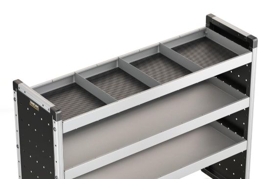 Van Guard Straight Shelf Dividers for Trade Van Racking - Pack of 5