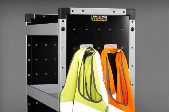 Picture of Van Guard Double Hook for Trade Van Racking Side Panel - Pack of 5 | TVR-COM-019