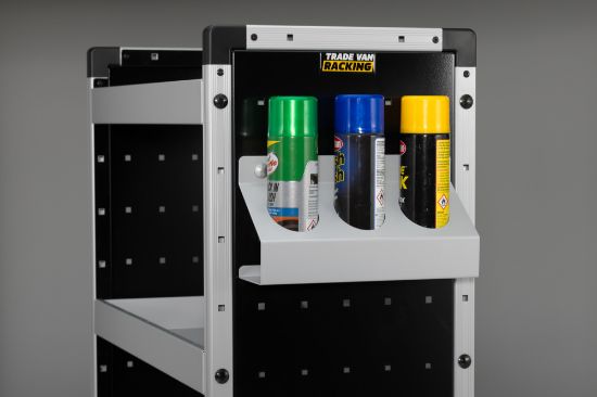 Picture of Van Guard 67mm Spray Can Holder for Trade Van Racking Side Panel | TVR-COM-022