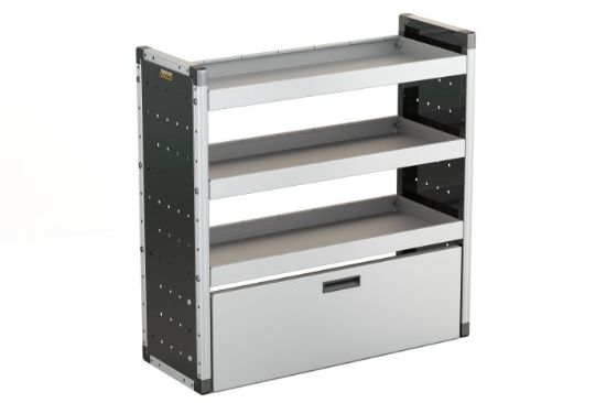 Picture of Van Guard Drop Down Door for Trade Van Racking - Suits 1000mm Unit (933mm Internal Size) | TVR-COM-043