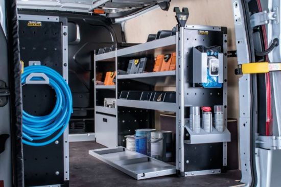 Picture of Van Guard Drop Down Door for Trade Van Racking - Suits 1250mm Unit (1183mm Internal Size) | TVR-COM-044