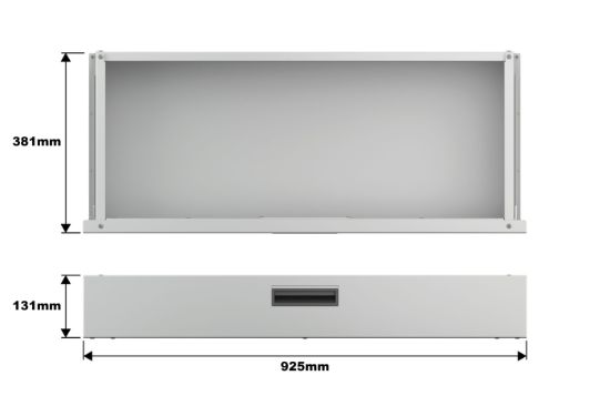 Picture of Van Guard Drawer for Trade Van Racking - Suits 1000mm Unit (933mm Internal Size) | TVR-COM-046
