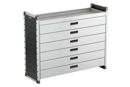 Picture of Van Guard Drawer for Trade Van Racking - Suits 1250mm Unit (1183mm Internal Size) | TVR-COM-047