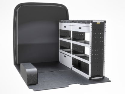 Van Guard Gold Trade Van Racking Package - Offside for Renault Trafic 2014-Onwards | L1 | H2