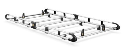 Van Guard ULTI Rack+ (Aluminium) - 6 Bar Roof Rack for Volkswagen T6 Transporter 2015-2024 | L1 | H1 | Tailgate