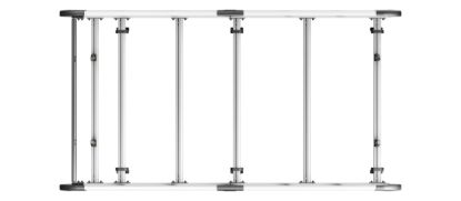 Picture of Van Guard ULTI Rack+ (Aluminium) - 6 Bar Roof Rack for Ford Transit Custom 2023-Onwards | L2 | H1 | Tailgate | VGUR-297