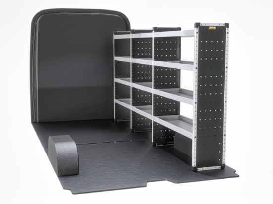 Picture of Van Guard Bronze Trade Van Racking Package - Complete Kit for Nissan Interstar 2025-Onwards | L3 | H2 | TVR-B-007