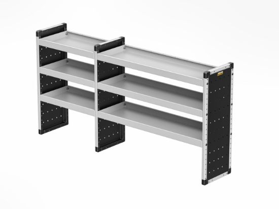 Picture of Van Guard Bronze Trade Van Racking Package - Offside for Volkswagen T6 Transporter 2015-2025 | L1 | H1 | TVR-B-017-OS