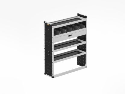 Picture of Van Guard Gold Trade Van Racking Package - Nearside for Renault Master 2025-Onwards | L2 | H2 | TVR-G-006-NS