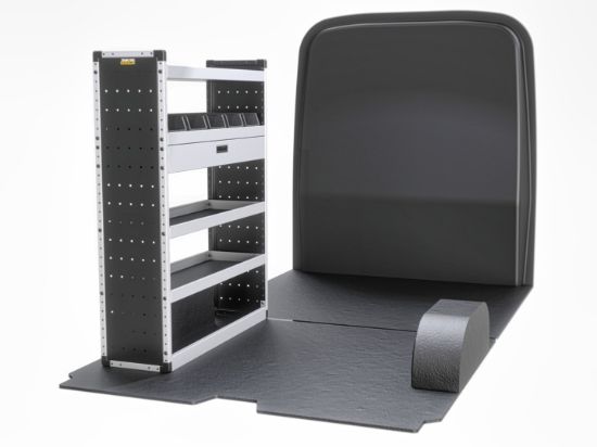 Picture of Van Guard Gold Trade Van Racking Package - Complete Kit for Nissan Interstar 2025-Onwards | L2 | H2 | TVR-G-006