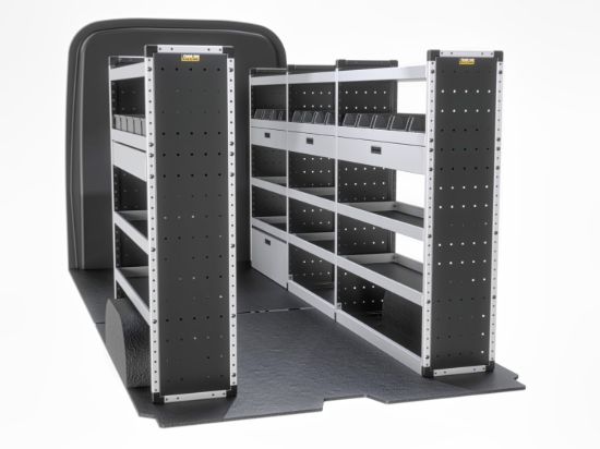 Van Guard Gold Trade Van Racking Package - Complete Kit for Renault Master 2025-Onwards | L3 | H2